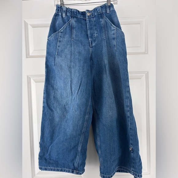 We The Free People La Vida Pull-on wide leg jeans, size Small - Picture 4 of 5
